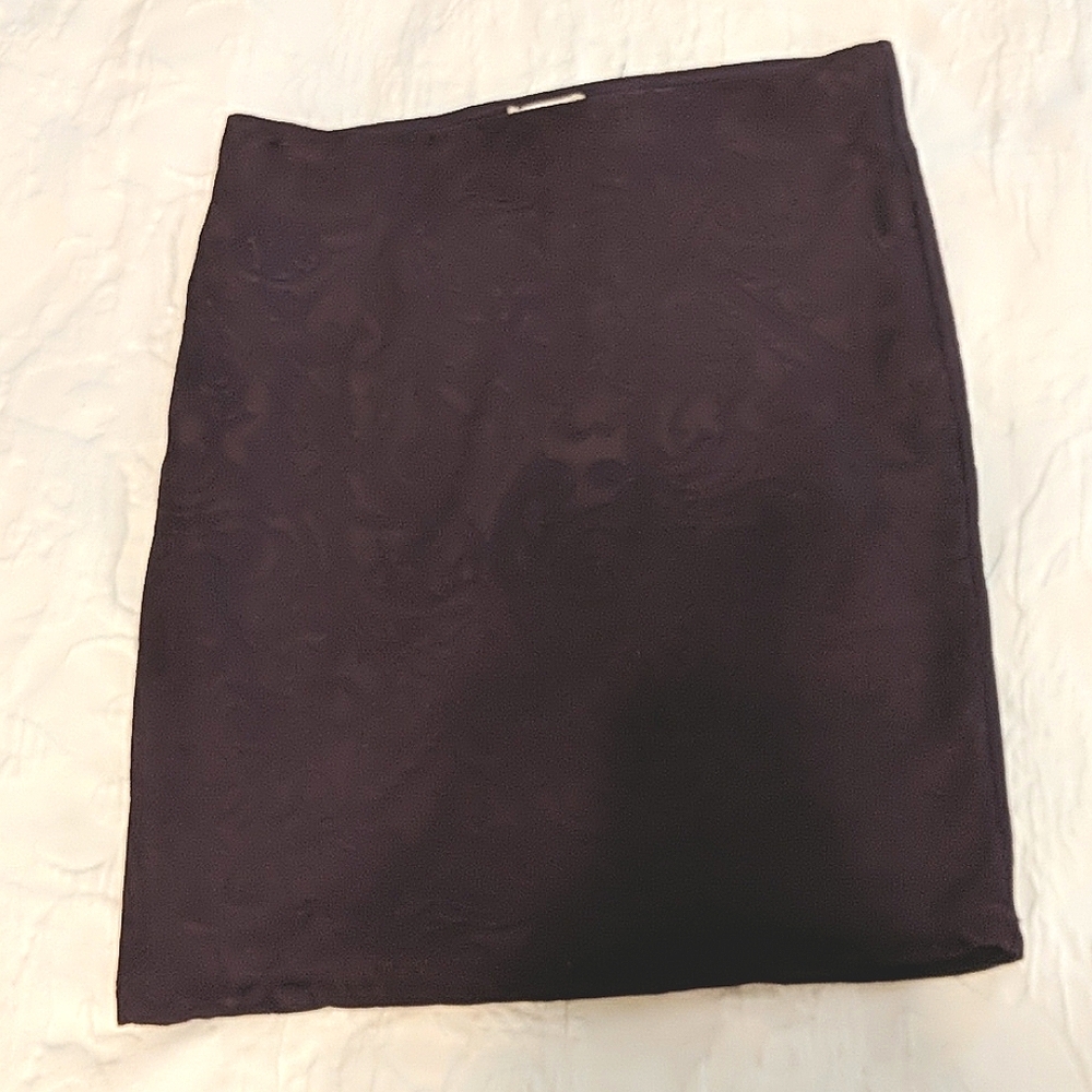 4/$20 Plum Lace Lined Pencil Skirt